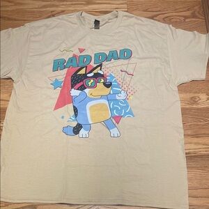 Bluey Rad Dad Graphic T-Shirt